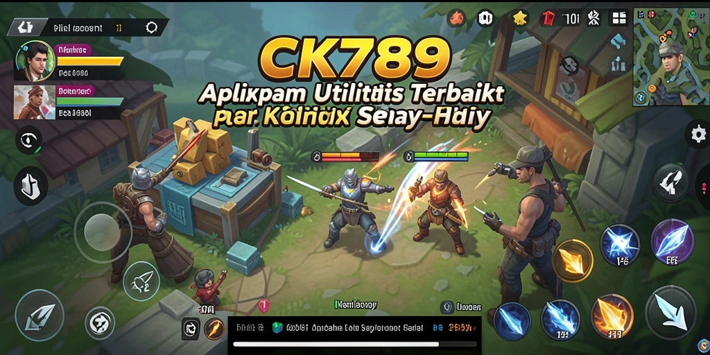 Tampilan utama CK789 dengan berbagai fungsi utilitas yang siap membantu.