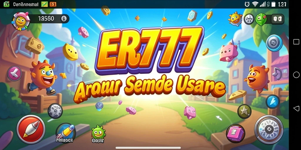 Tampilan gameplay menarik dari ER777 dengan tantangan seru.