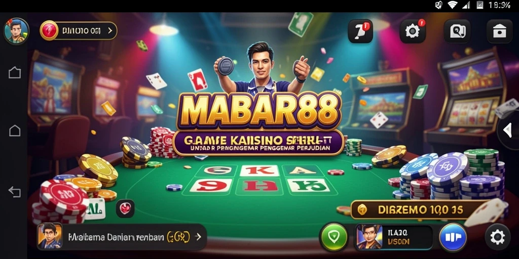 Tampilan gameplay menarik dalam MABAR88 yang memikat pemain.