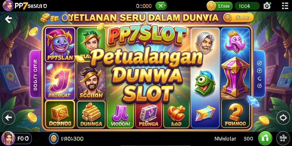 Screenshot gameplay PP7SLOT yang menampilkan aksi petualangan seru.