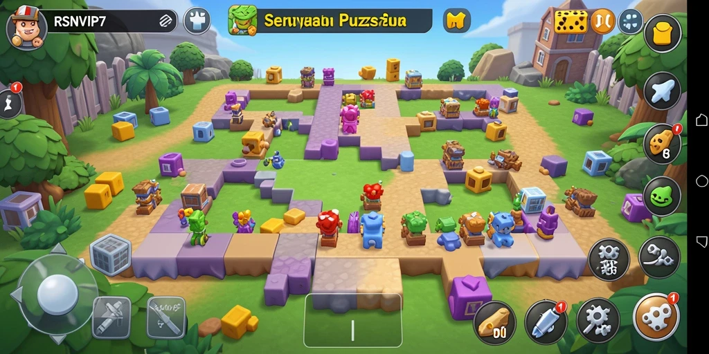 Tampilan gameplay RSNVIP7 yang menarik dan menantang.