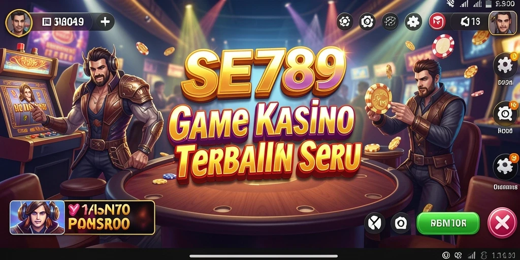 Tampilan gameplay seru dari SEE789 dengan dealer langsung.